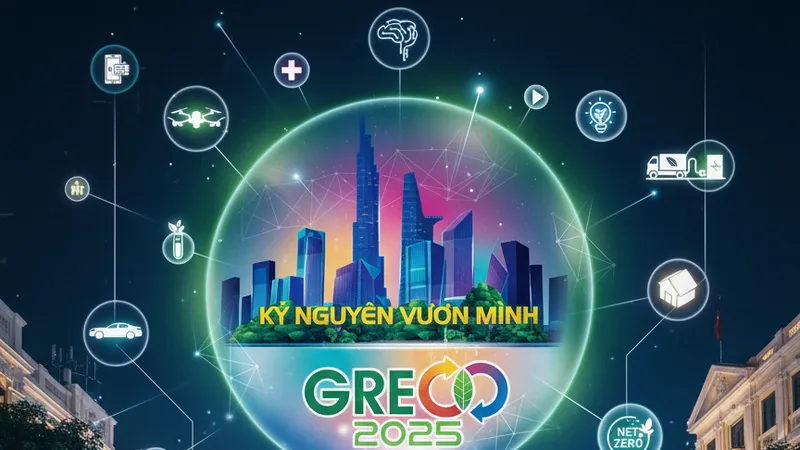 Phố đi bộ Nguyễn Huệ tại trung tâm TPHCM sẽ là không gian cho sự kiện GRECO 2025. Ảnh BTC cung cấp