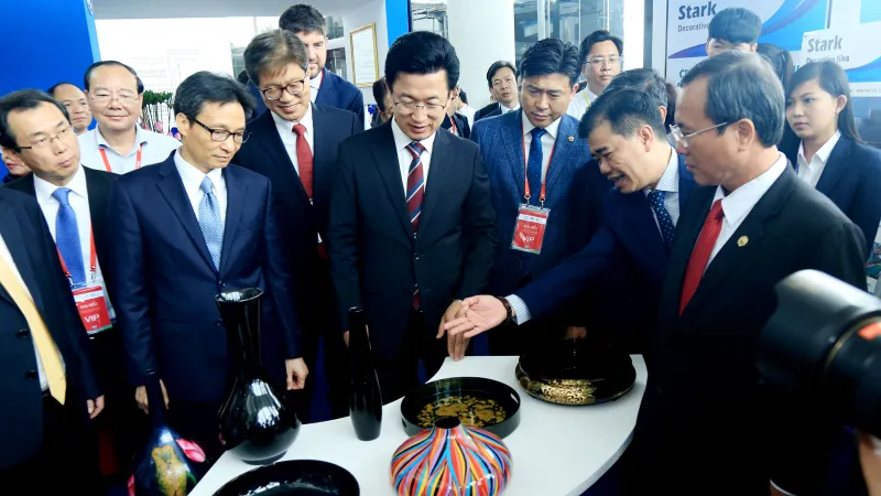 Phó Thủ tướng Vũ Đức Đam phát biểu tại buổi lễ