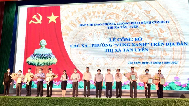 Thị xã Tân Uyên đã có 6 xã phường đạt tiêu chí "vùng xanh"