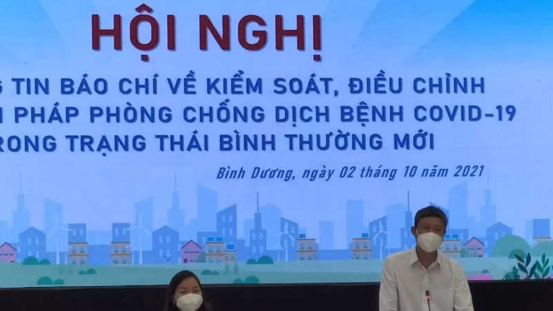 Ông Võ Văn Minh, Chủ tịch UBND tỉnh Bình Dương kết luận hội nghị
