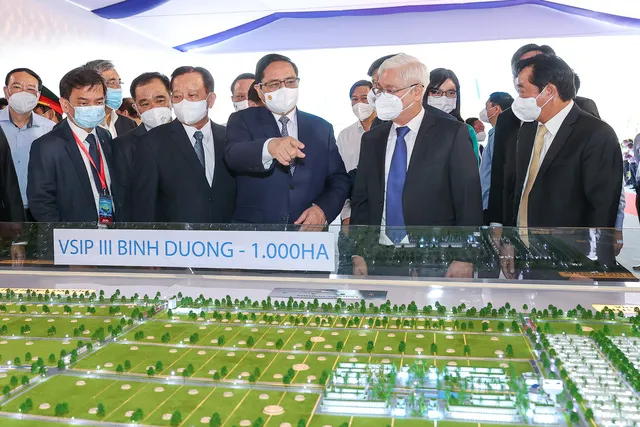 Thủ tướng Phạm Minh Chính dự lễ khởi công khu công nghiệp VSIP 3