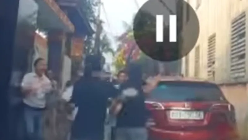 Bình Dương: Xác minh video được cho là cán bộ công an xô xát với người dân ở TP Thuận An
