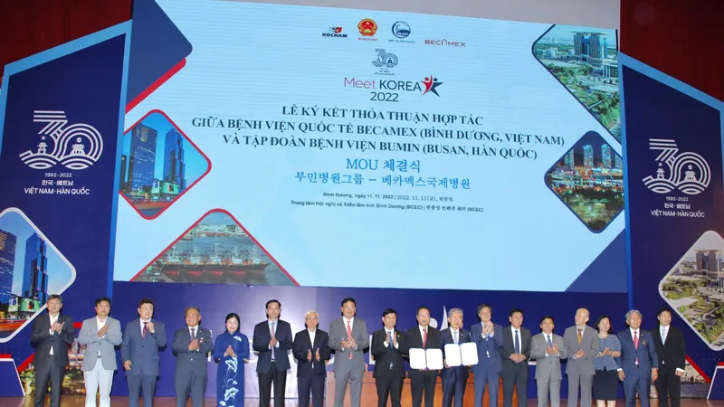Bình Dương: Tổ chức chương trình Gặp gỡ Hàn Quốc 2022