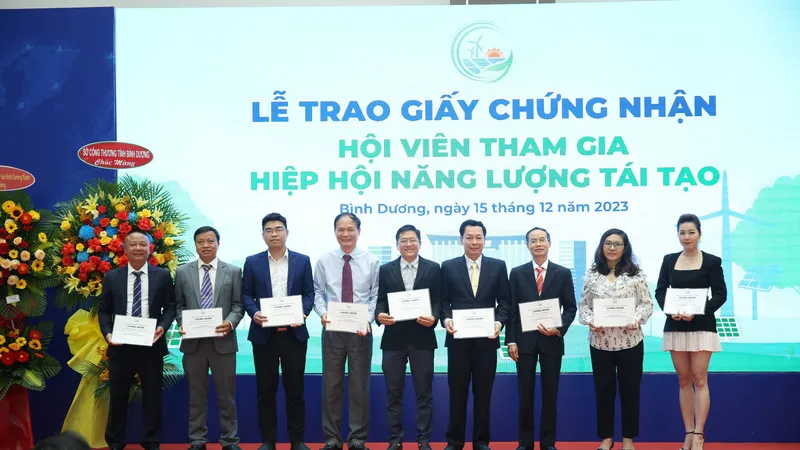 Thành lập hiệp hội năng lượng tái tạo Bình Dương