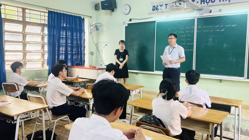 Bình Dương: Sẵn sàng cho kỳ thi tuyển sinh vào lớp 10 năm học 2024-2025