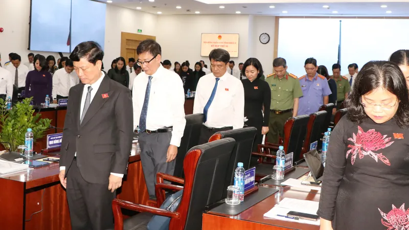 Bình Dương: Khai mạc kỳ họp thứ 16, HĐND tỉnh khóa X, nhiệm kỳ 2021-2026