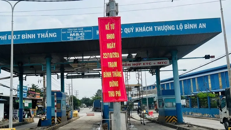 Trạm thu phí BOT Bình Thắng