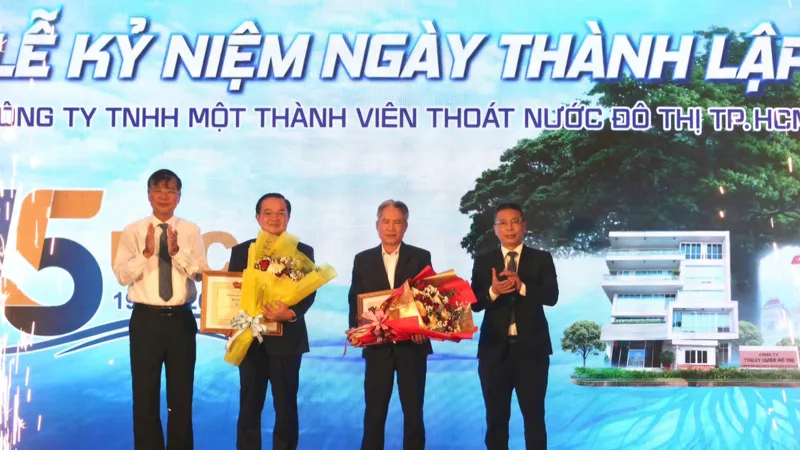 Công ty TNHH MTV Thoát nước đô thị TPHCM kỷ niệm 45 năm thành lập 