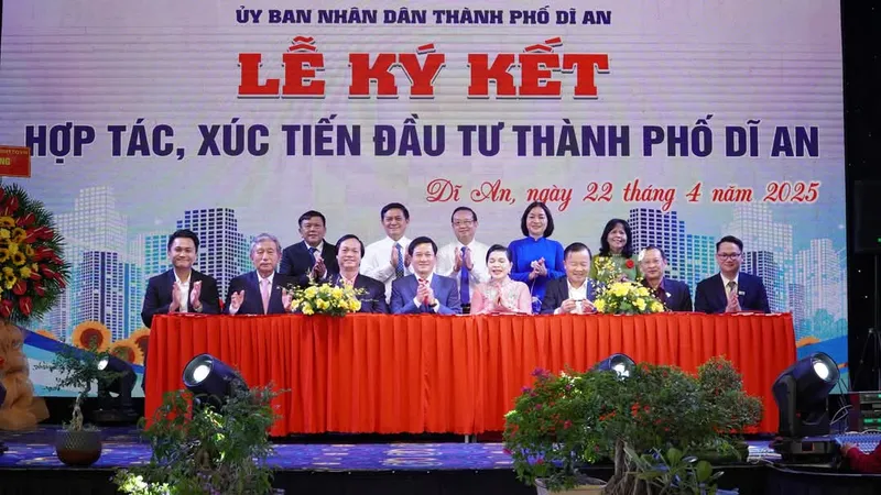 TP Dĩ An, Bình Dương: Công bố quy hoạch chung và xúc tiến đầu tư