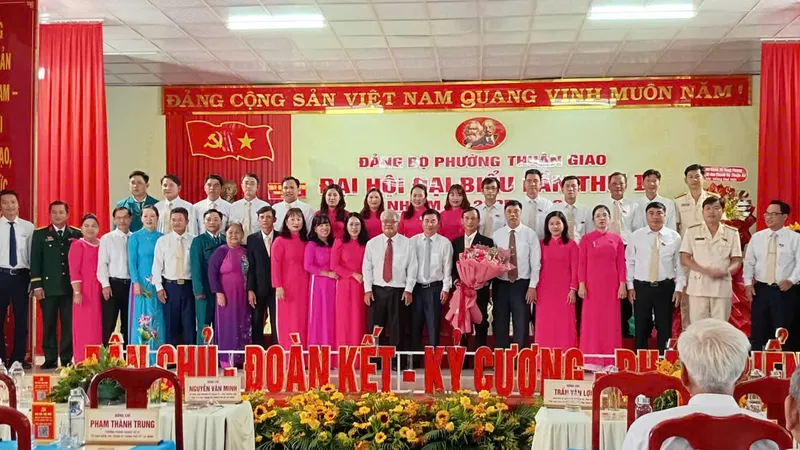 Đồng chí Nguyễn Thành Úy giữ chức Bí thư phường Thuận Giao (TPHCM)