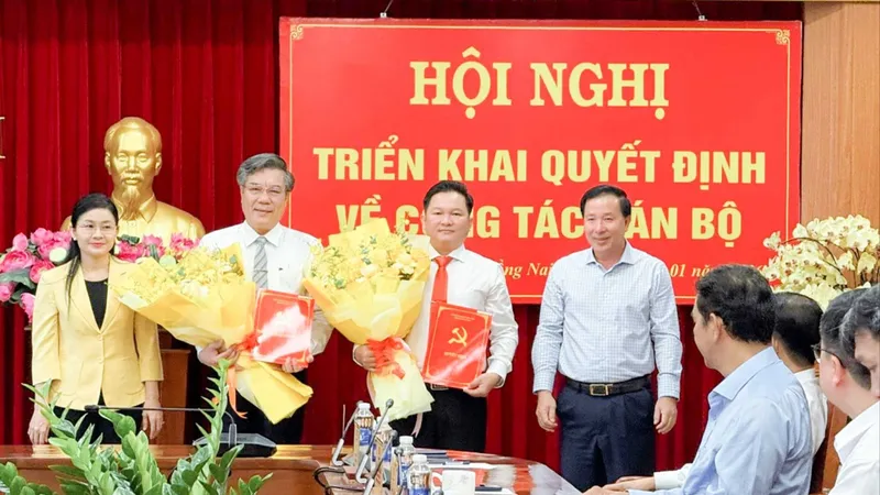 Tỉnh ủy Đồng Nai công bố các quyết định về công tác cán bộ