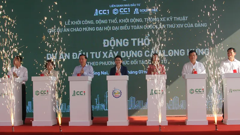 Đồng Nai: Động thổ xây dựng cầu Long Hưng kết nối TPHCM