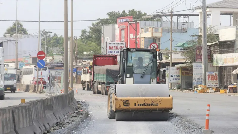 Đồng Nai: Rút ngắn thời gian thi công, sửa chữa quốc lộ 51