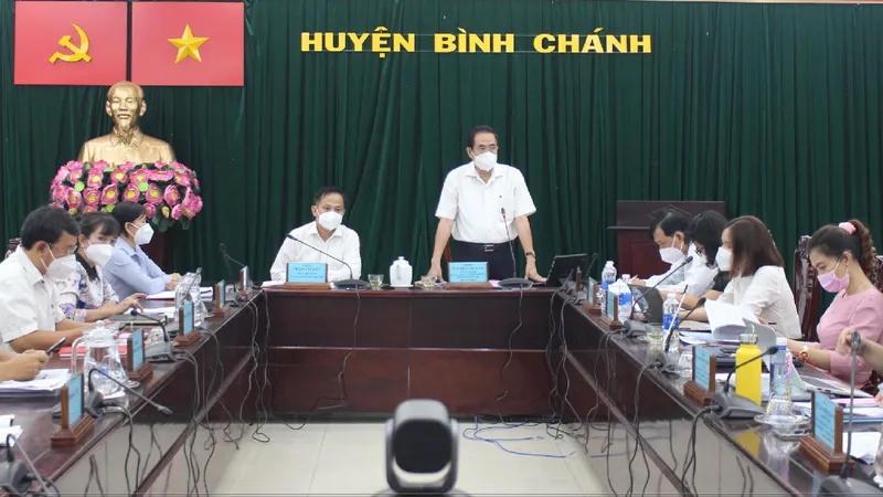 Huyện Bình Chánh còn 472.000 người chưa được chi hỗ trợ đợt 3