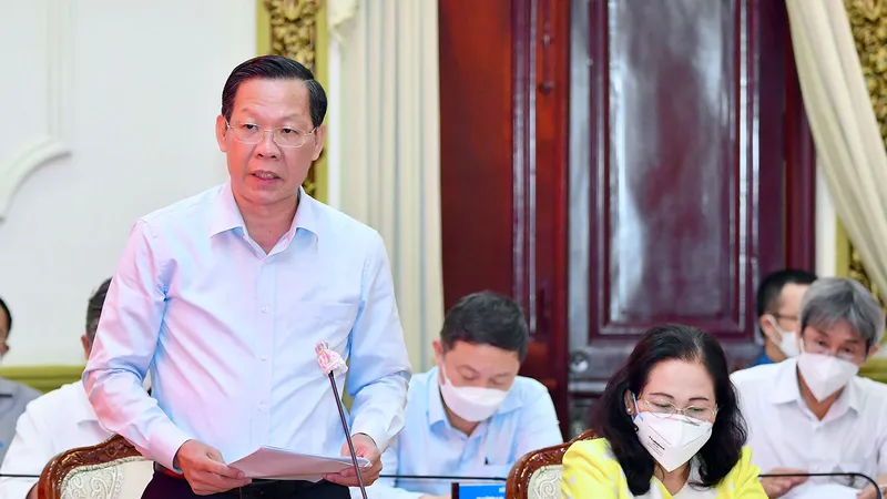 TPHCM kiến nghị 5 nội dung lớn tại buổi làm việc với Chủ tịch Quốc hội Vương Đình Huệ