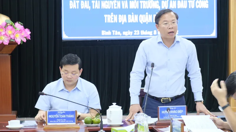 Bình Tân kiến nghị sớm đẩy nhanh tiến độ di dời nghĩa trang Bình Hưng Hòa