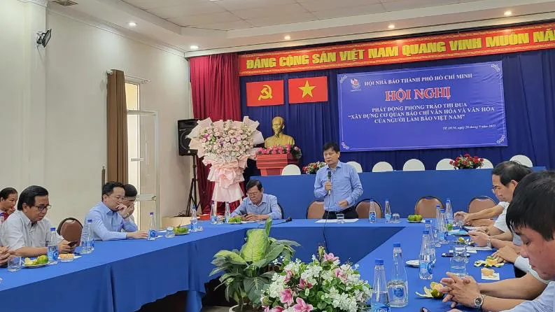 Phát động thi đua xây dựng môi trường văn hóa trong các cơ quan báo chí
