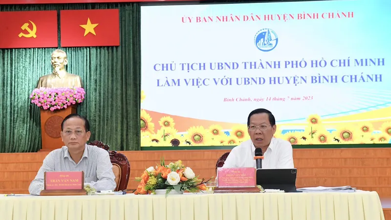 Chủ tịch UBND TPHCM Phan Văn Mãi: Người dân đã nhường đất để làm dự án thì chúng ta phải có trách nhiệm lo cho dân