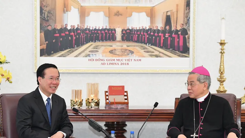 Chủ tịch nước Võ Văn Thưởng: Thực hiện nhất quán chính sách tôn trọng và bảo đảm quyền tự do tín ngưỡng, tôn giáo