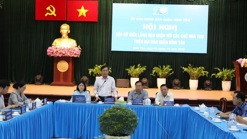 Quận Bình Tân hỗ trợ chủ nhà trọ sửa chữa, cải tạo nhà cho thuê 