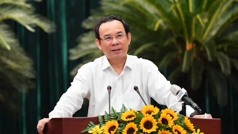Bí thư Thành ủy TPHCM Nguyễn Văn Nên chỉ đạo kiểm tra, xử lý trách nhiệm đơn vị chưa gửi cam kết về giải ngân vốn đầu tư công