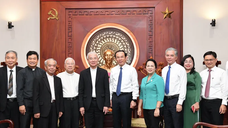 Đồng bào Công giáo đóng góp tích cực vào quá trình xây dựng và phát triển TPHCM