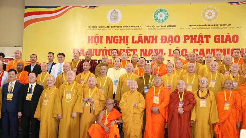 Khai mạc hội nghị lãnh đạo Phật Giáo 3 nước Việt Nam - Lào - Campuchia