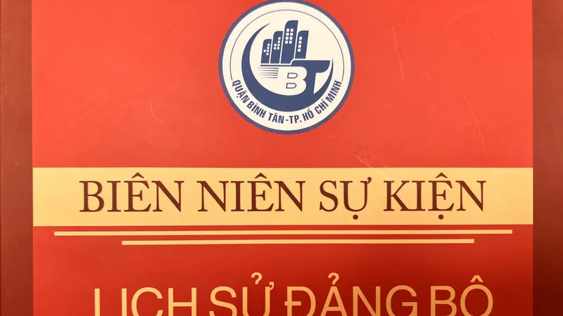 Quận Bình Tân ra mắt bộ sách Biên niên sự kiện lịch sử Đảng bộ quận