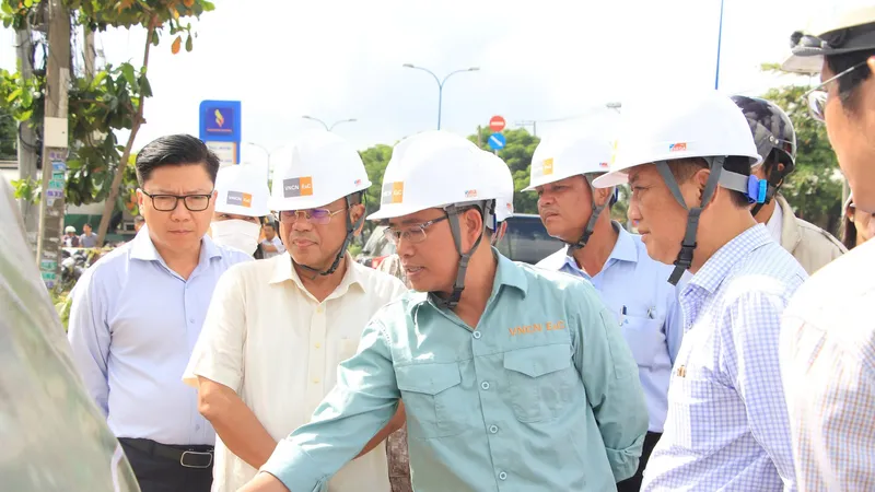 Đẩy nhanh tiến độ thi công dự án đường Vành đai 3 trên địa bàn huyện Bình Chánh