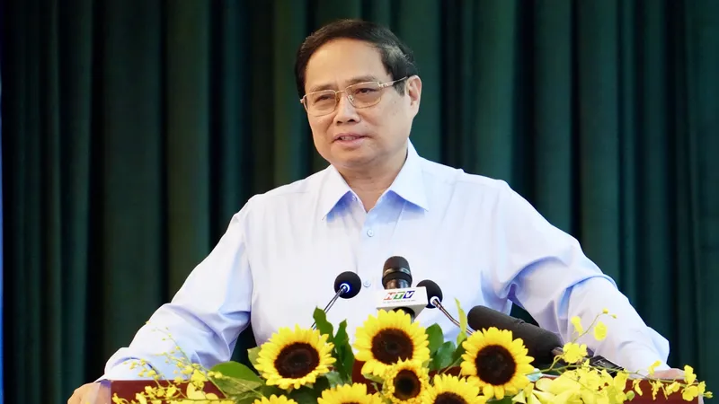 Thủ tướng Phạm Minh Chính giao thực hiện 6 tiên phong phát triển kinh tế - xã hội
