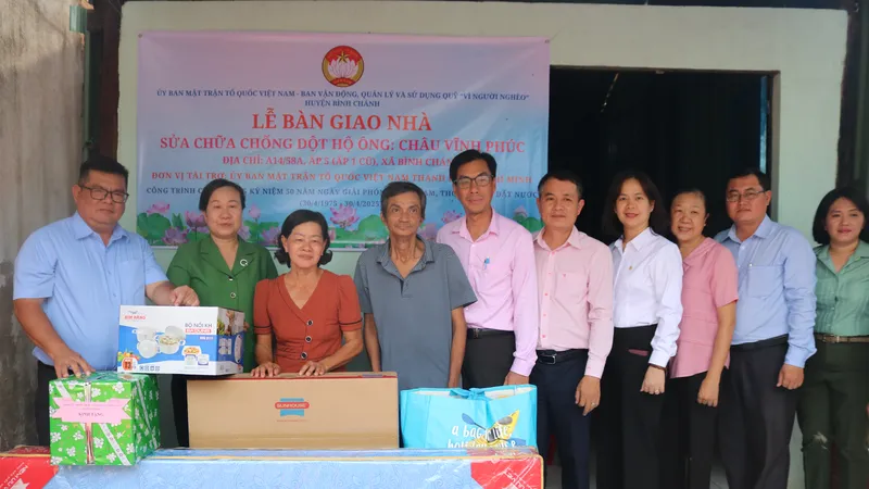 Chăm lo đời sống người dân bằng những việc làm, công trình thiết thực
