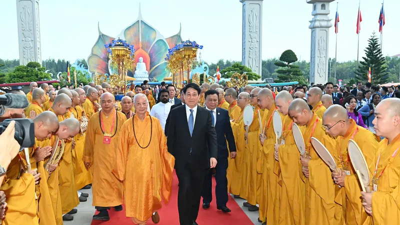 Chủ tịch nước Lương Cường dự Đại lễ Vesak Liên hợp quốc 2025