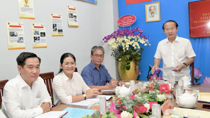 Khẩn trương hoàn thành việc chuẩn bị Đại hội Đảng bộ phường, nhiệm kỳ 2025-2030