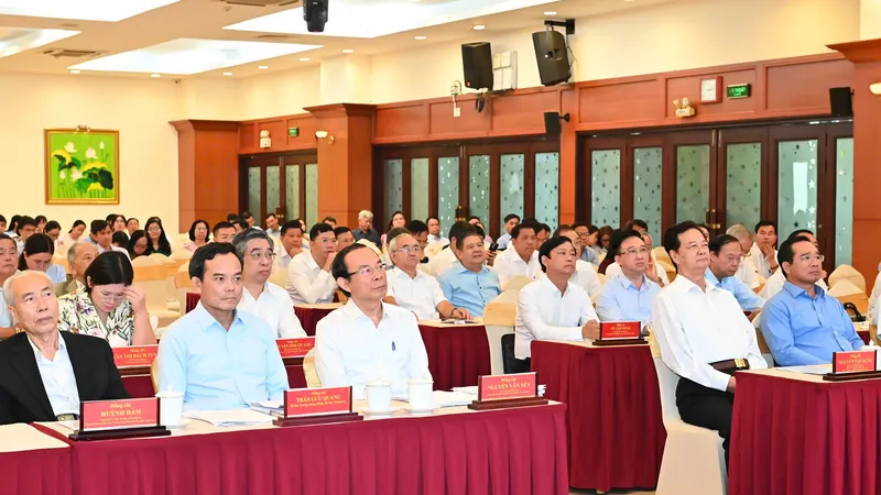 TPHCM: Hơn 75.200 đại biểu tham dự hội nghị quán triệt các nghị quyết của Bộ Chính trị