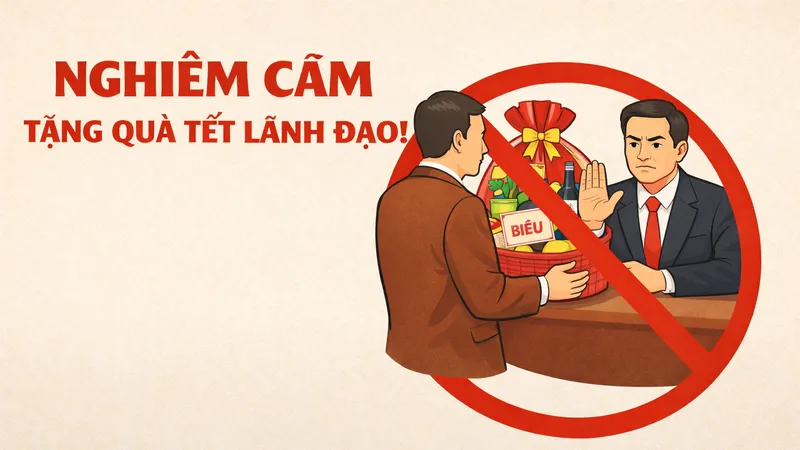 Thành ủy TPHCM nghiêm cấm việc dùng công quỹ biếu, tặng quà tết cho lãnh đạo các cấp