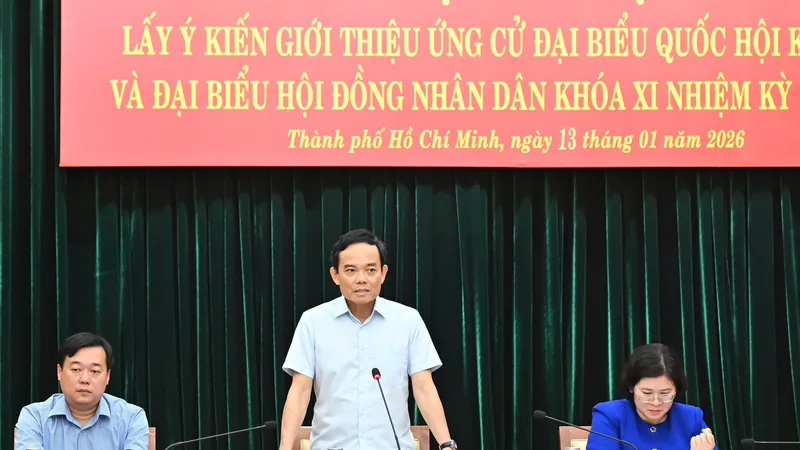 Giới thiệu đồng chí Trần Lưu Quang ứng cử đại biểu Quốc hội khóa XVI