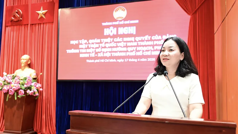Không ngừng đổi mới nội dung, phương thức hoạt động của hệ thống Mặt trận Tổ quốc Việt Nam TPHCM