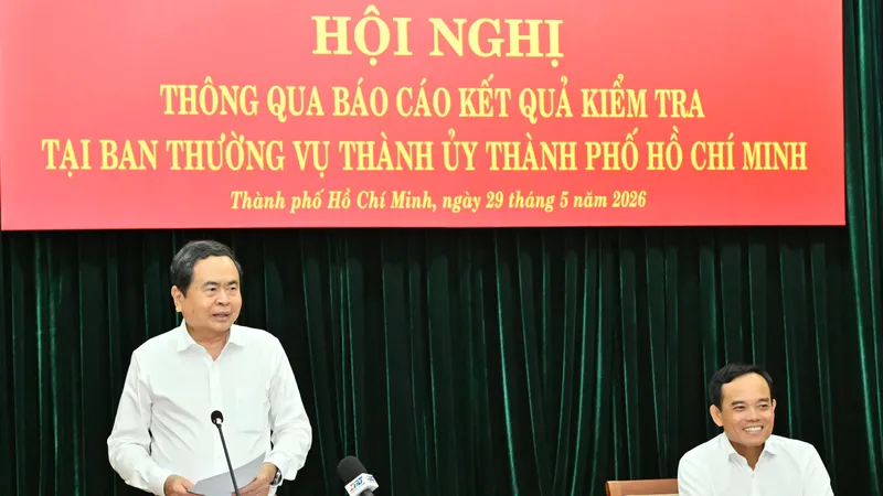 Chủ tịch Quốc hội Trần Thanh Mẫn: Trung ương tiếp tục tin tưởng giao việc lớn, việc khó cho TPHCM
