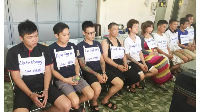 Tìm người bị hại của đường dây lừa qua điện thoại