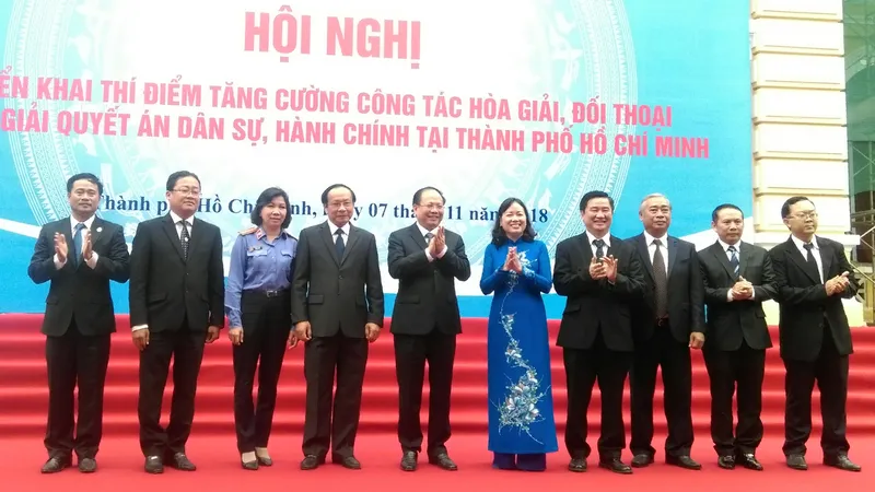 Tăng cường giải quyết tranh chấp bằng hòa giải, đối thoại