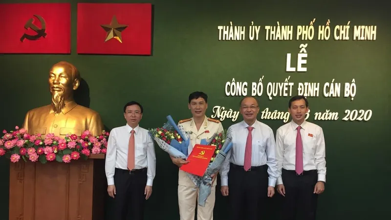 Chỉ định Trưởng Công an quận 10 tham gia Ban Thường vụ Quận ủy quận 10