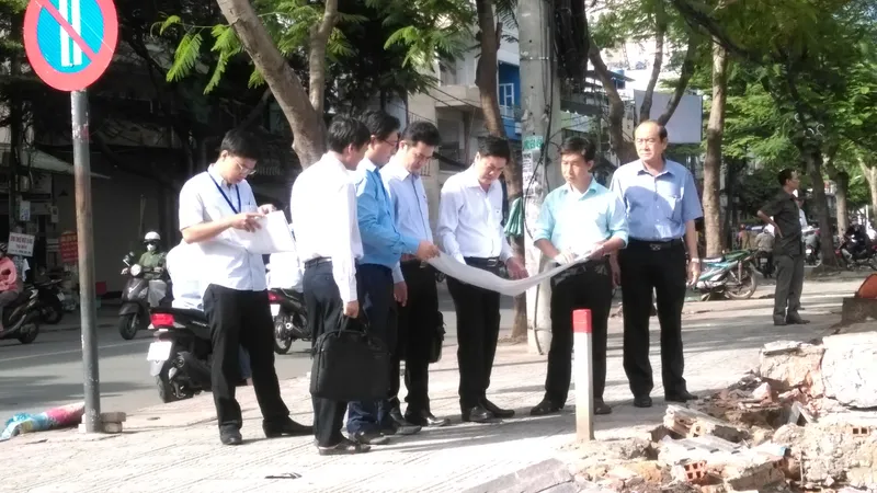 Quận 10 bàn giao mặt bằng Dự án xây dựng tuyến tàu điện ngầm số 2