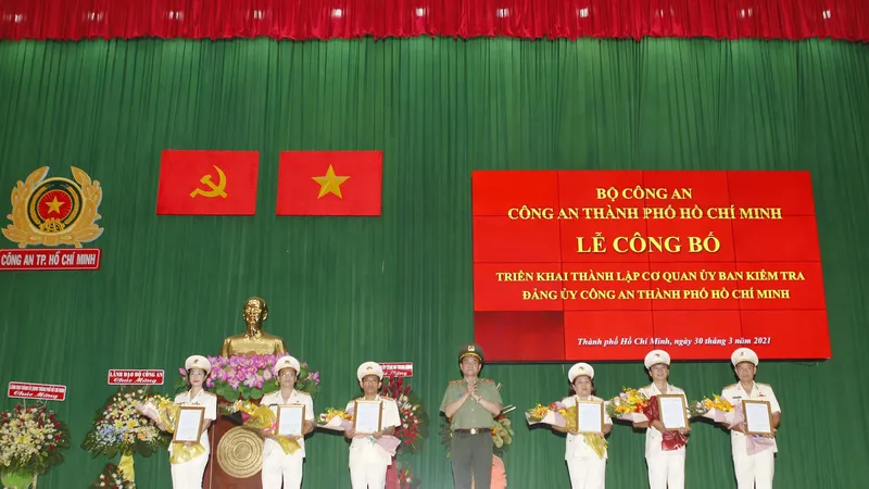 Thành lập Cơ quan Ủy ban Kiểm tra Đảng ủy Công an TPHCM