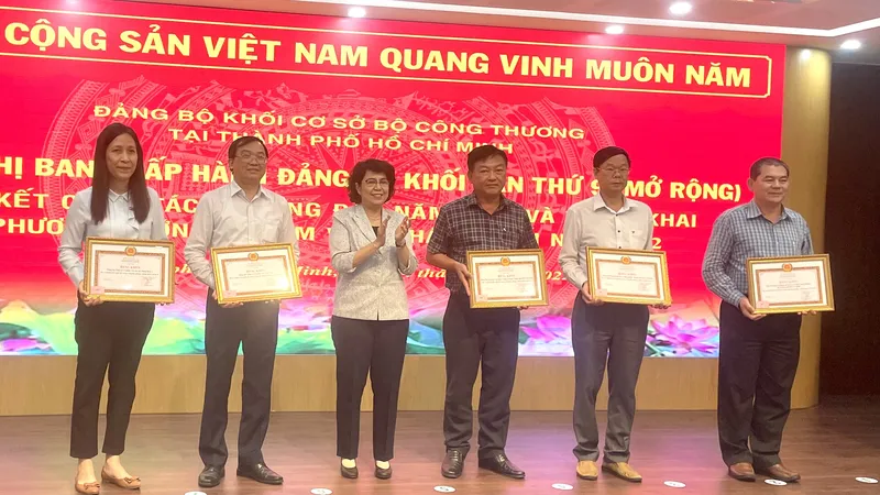 Đảng bộ Khối cơ sở Bộ Công thương tại TPHCM: Đổi mới tuyên tuyền, nâng cao chất lượng công tác chính trị, tư tưởng