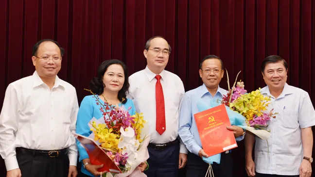 Ban Tổ chức, Ban Dân vận Thành ủy TPHCM có Trưởng ban mới