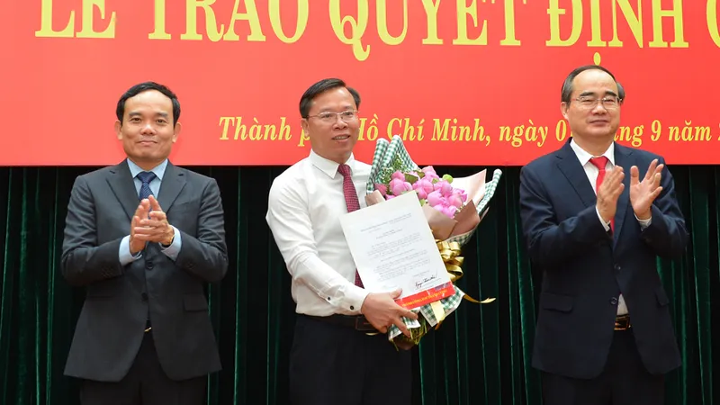 Thành ủy TPHCM có tân Chánh Văn phòng