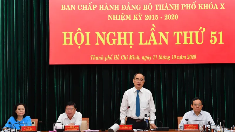 TPHCM điều chỉnh cơ cấu, phương án nhân sự Đại hội đại biểu Đảng bộ TP lần thứ XI