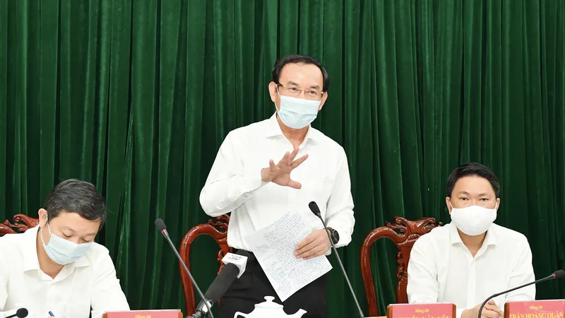 Bí thư Thành ủy TPHCM Nguyễn Văn Nên chỉ đạo gỡ vướng để Bình Chánh phát triển