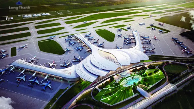 Một trong những đồ án thiết kế Nhà ga hành khách Cảng HKQT Long Thành.