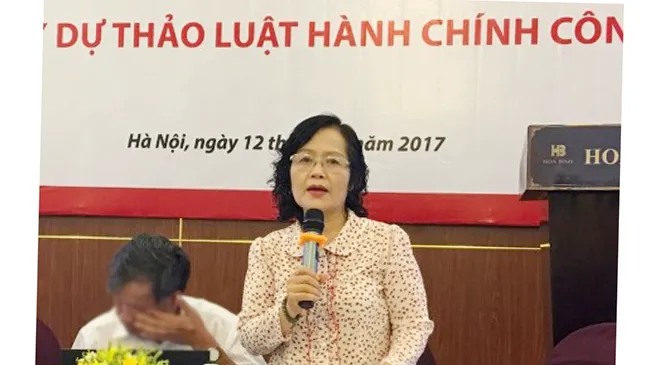 ĐBQH Trần Thị Quốc Khánh nói về dự án Luật Hành chính công